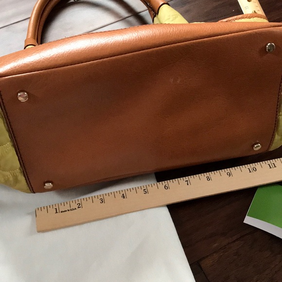 Authentic Kate Spade Stevie Signature Fabric Bag - Picture 5 of 8